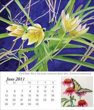 june calendar clip art. June 2011 Calendar Page.